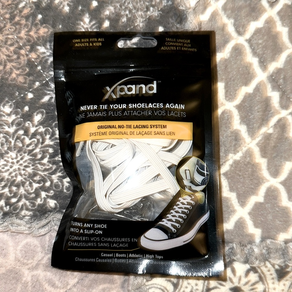 shoe laces. BRAND NEW. Bag never opened.